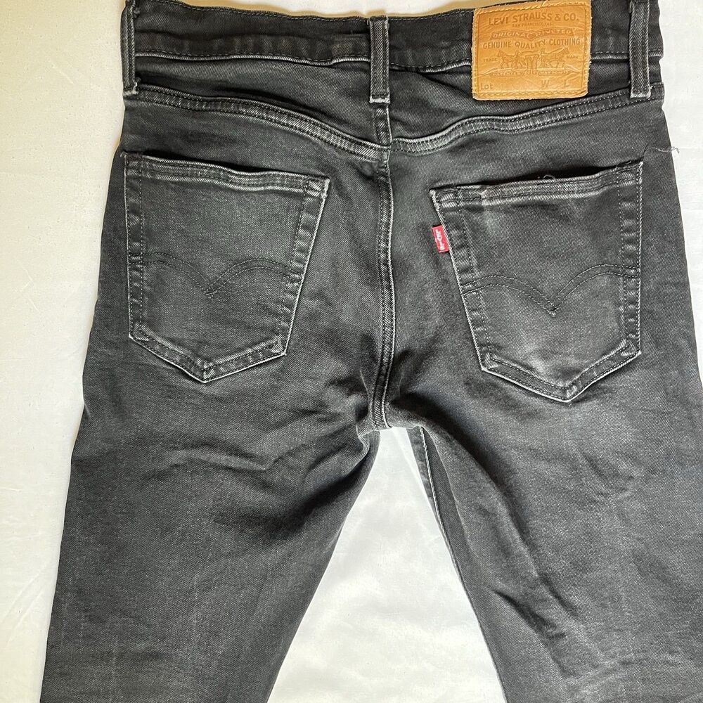 Levi’s Premium 512 Slim Taper Black Jean Big E 30 X 29 Lot 512 Men’s